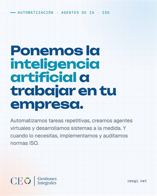 Ponemos la inteligencia artificial a trabajar en tu empresa